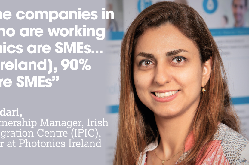Mehrnaz Heidari, Strategic Partnership Manager, Irish Photonic Integration Centre (IPIC),	& Coordinator at Photonics Ireland