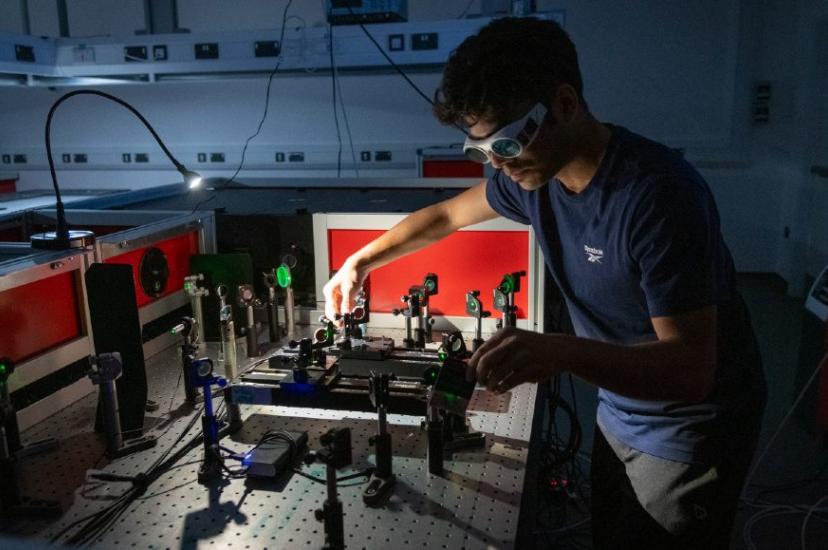 Loughborough University’s Emergent Photonics Research Centre is home to a team of researchers focused on advancing our knowledge of ultra-fast nonlinear optics, photonics and complexity