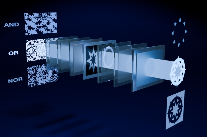 Optical computing method of ‘diffraction casting’ raises image processing efficiency