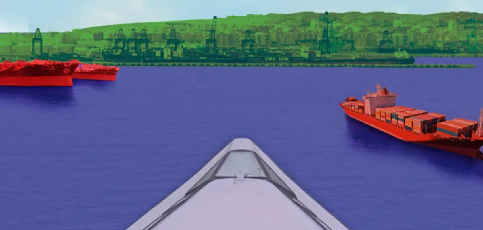 Rec-SEA Plugin software from Seadronix uses LiDAR to help autonomous ships navigate safely