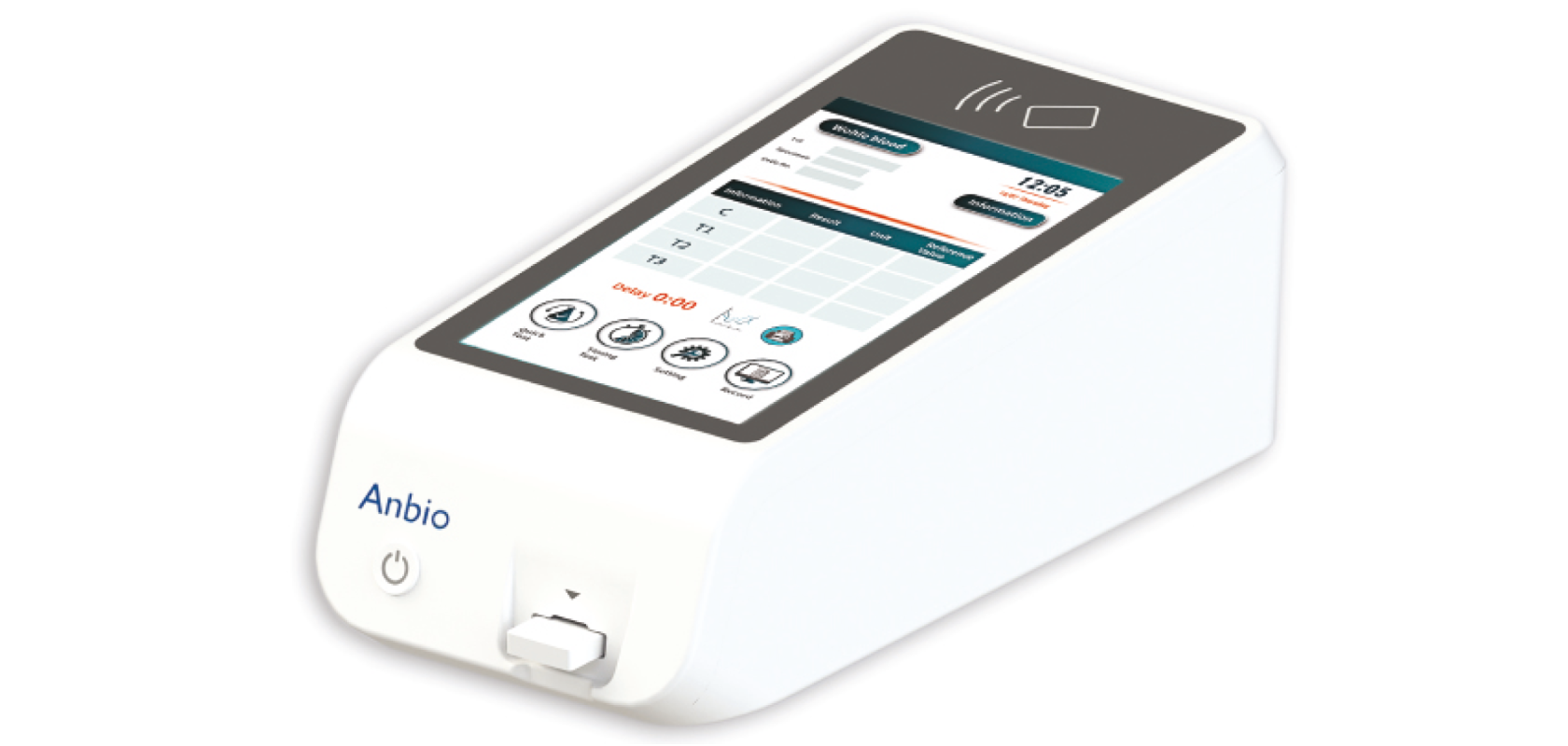 Fluorescent immunoassay analyser