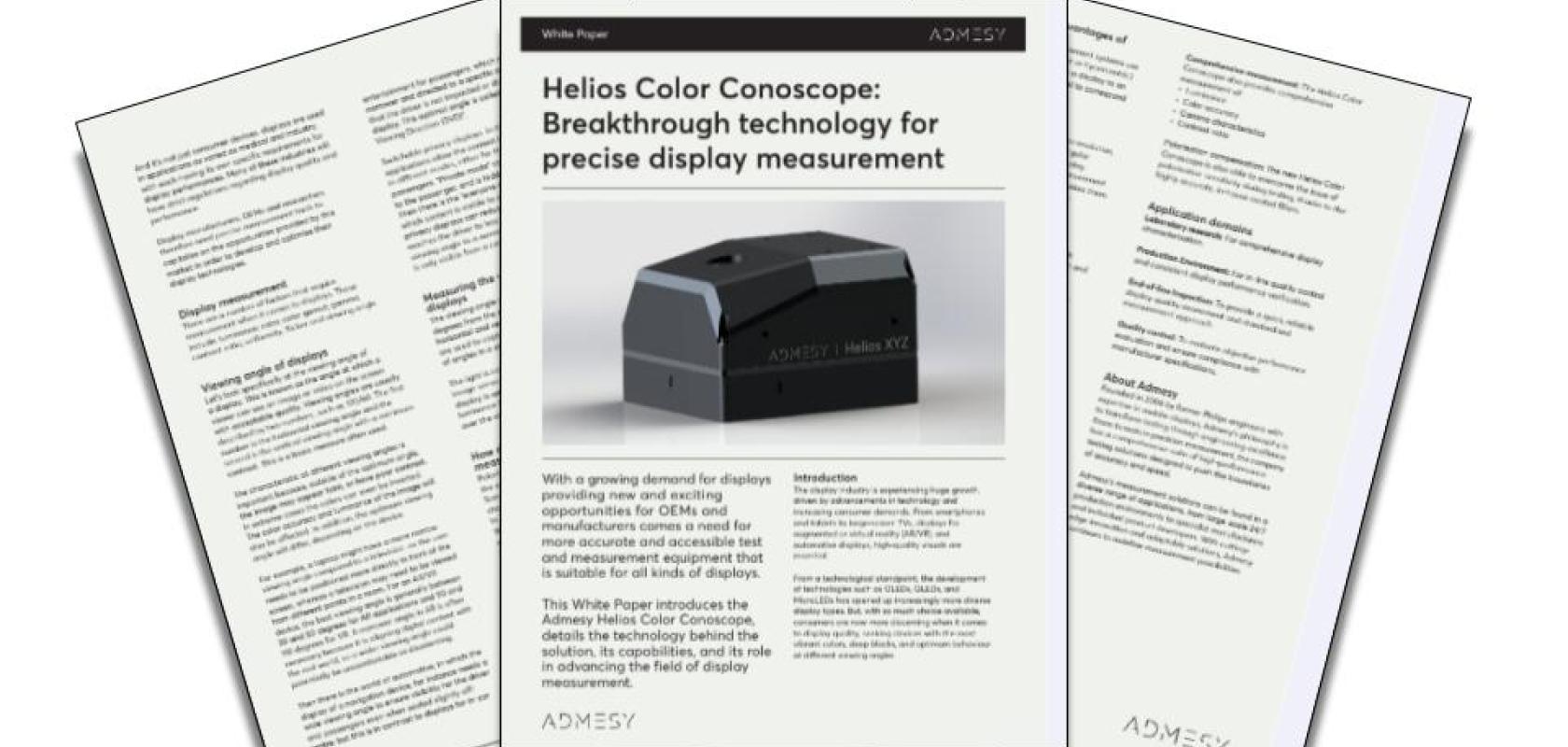 precise display measurement