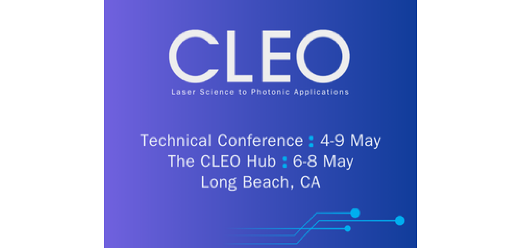 CLEO Technical Conference 2025