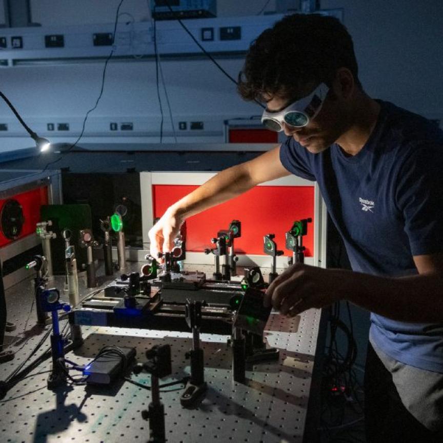 Loughborough University’s Emergent Photonics Research Centre is home to a team of researchers focused on advancing our knowledge of ultra-fast nonlinear optics, photonics and complexity