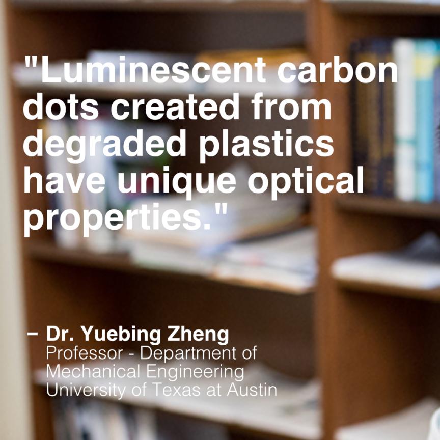 How to transform complex plastics into valuable chemicals, using a low-powered laser