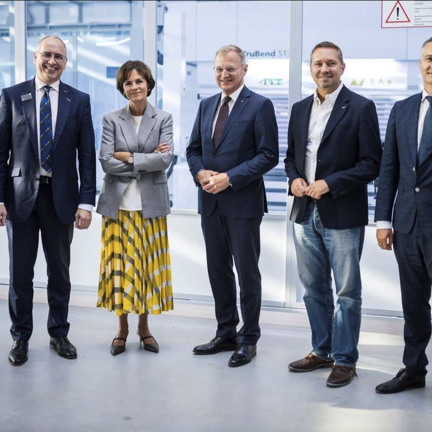 Trumpf opens €40m facility extension at Pasching site in Austria